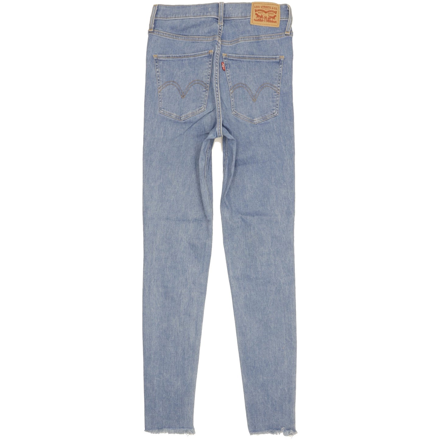Levi's Mile Blue Skinny Slim Stretch Jeans High Waisted W28 L32