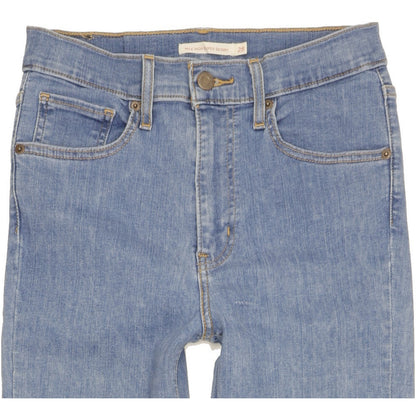 Levi's Mile Blue Skinny Slim Stretch Jeans High Waisted W28 L32