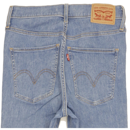 Levi's Mile Blue Skinny Slim Stretch Jeans High Waisted W28 L32