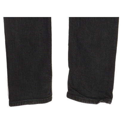 Levi's Men Black Straight Slim Stretch Jeans W29 L32