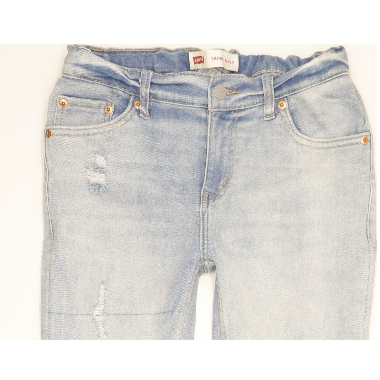 Levi's Kids Blue Skinny Slim Stretch Jeans W26 L31
