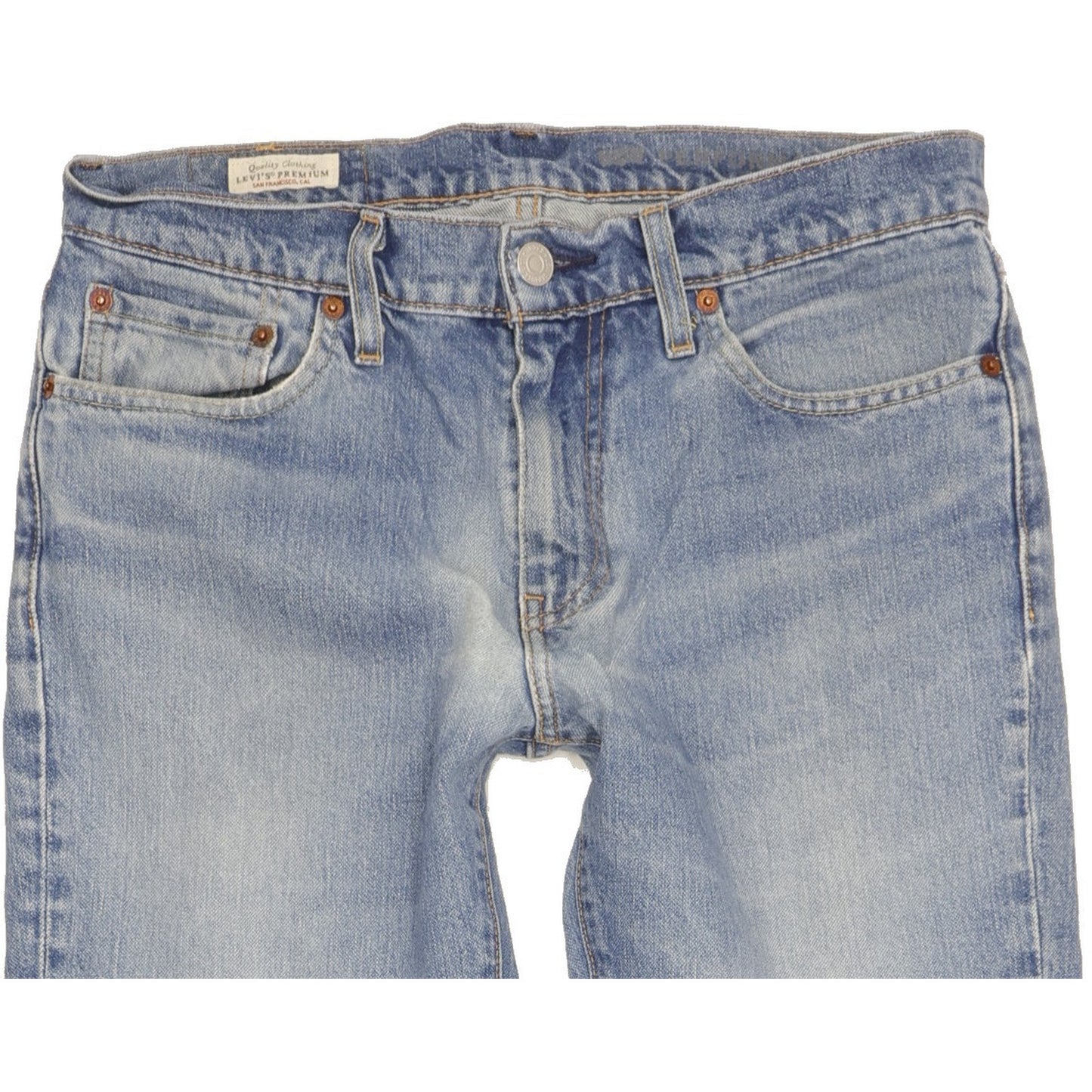 Levi's 511 Men Blue Straight Slim Stretch Jeans W30 L34