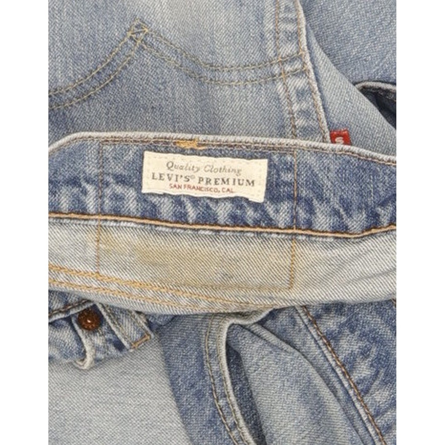 Levi's 511 Men Blue Straight Slim Stretch Jeans W30 L34