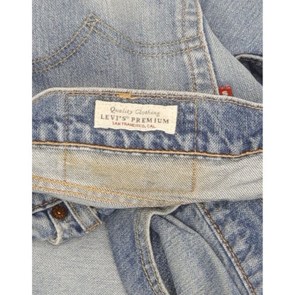 Levi's 511 Men Blue Straight Slim Stretch Jeans W30 L34