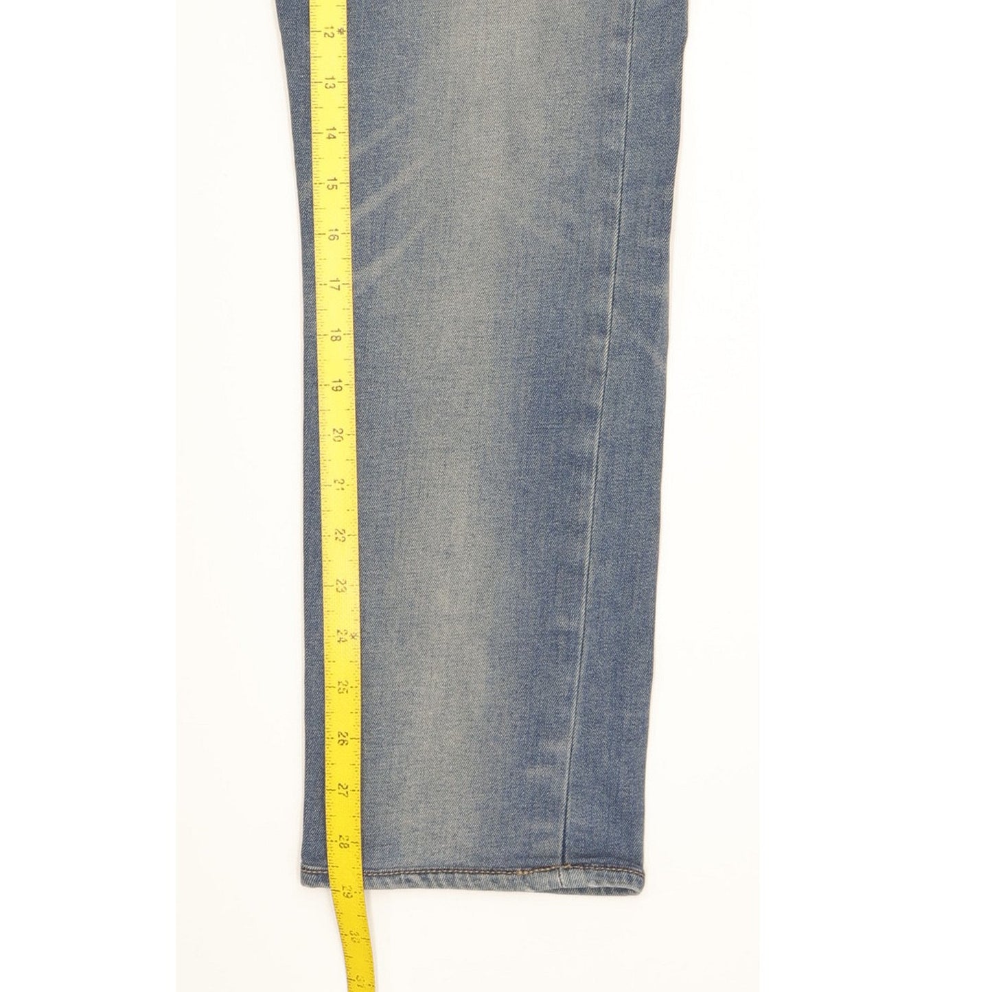Levi's 520 Men Blue Skinny Slim Stretch Jeans W34 L29