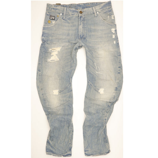 G-Star Arc Men Blue Tapered Loose Jeans W33 L32