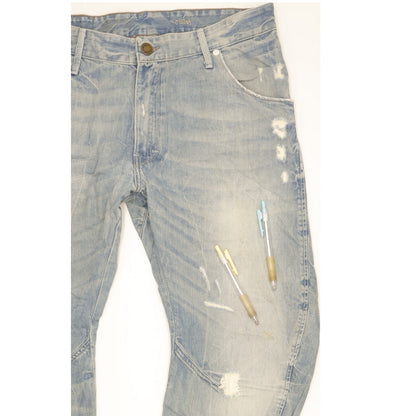 G-Star Arc Men Blue Tapered Loose Jeans W33 L32