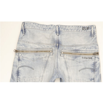 G-Star New Riley Men Blue Tapered Loose Jeans W33 L32