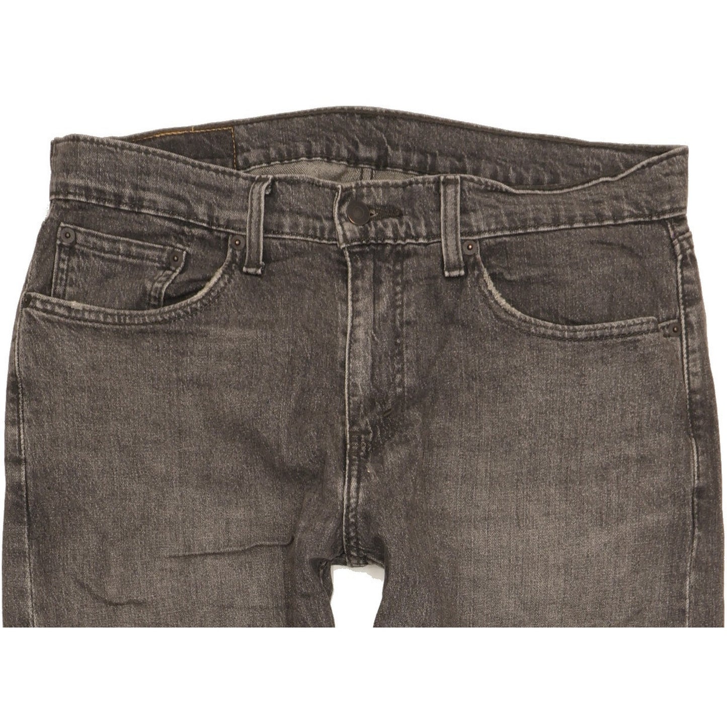 Levi's 502 Hi-Ball Men Black Tapered Regular Stretch Jeans W32 L29