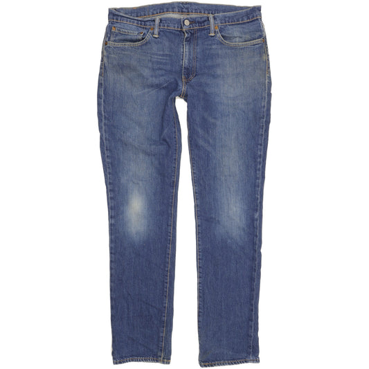 Levi's 511 Men Blue Straight Slim Stretch Jeans W36 L33