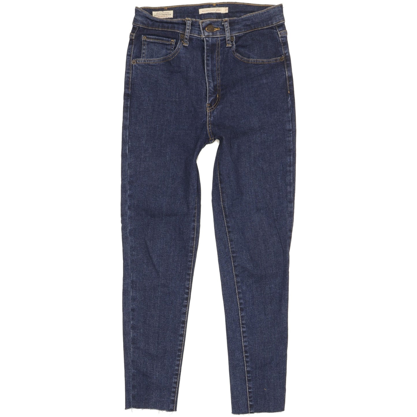 Levi's Mile Blue Skinny Slim Stretch Jeans High Waisted W27 L25