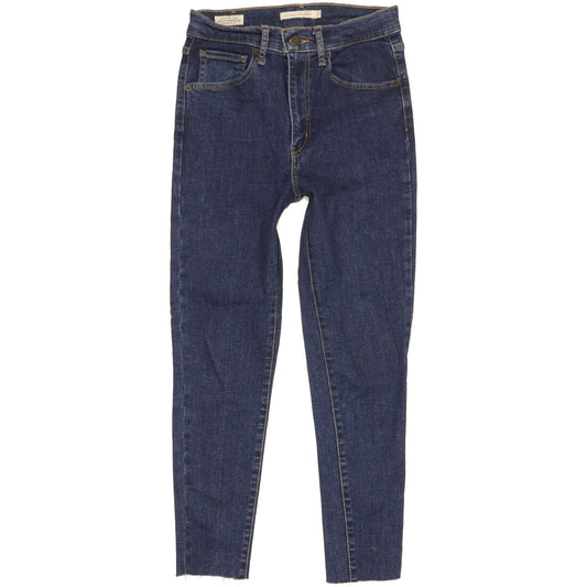 Levi's Mile Blue Skinny Slim Stretch Jeans High Waisted W27 L25