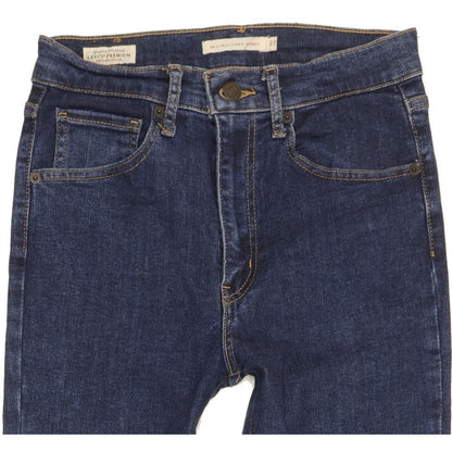 Levi's Mile Blue Skinny Slim Stretch Jeans High Waisted W27 L25