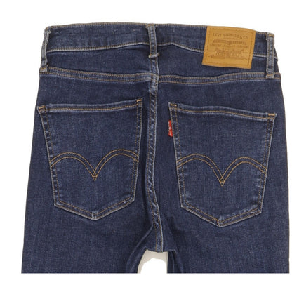 Levi's Mile Blue Skinny Slim Stretch Jeans High Waisted W27 L25