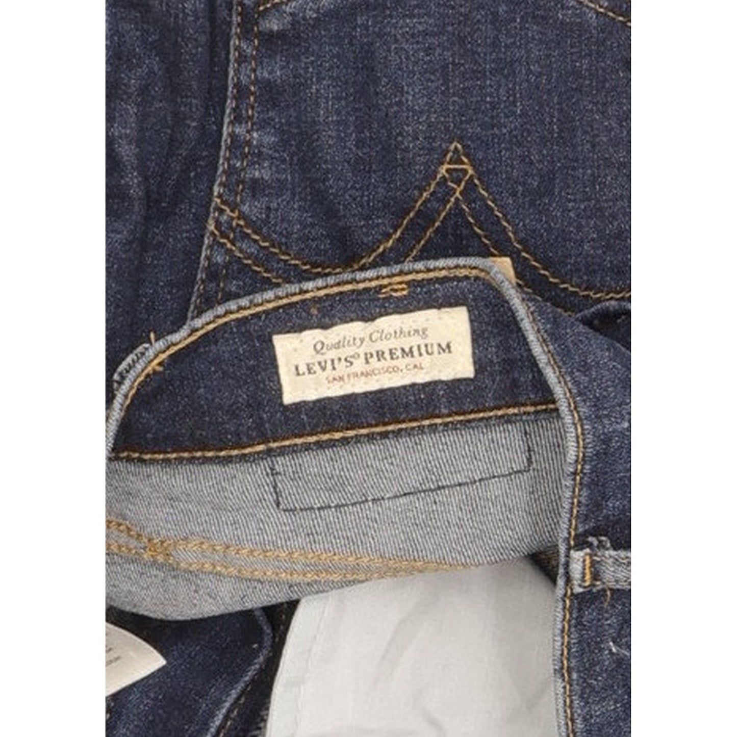 Levi's Mile Blue Skinny Slim Stretch Jeans High Waisted W27 L25