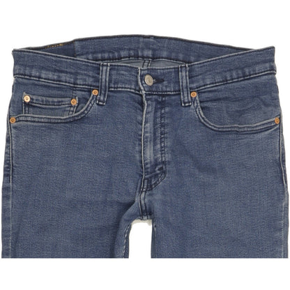Levi's 511 Men Blue Straight Slim Stretch Jeans W34 L31