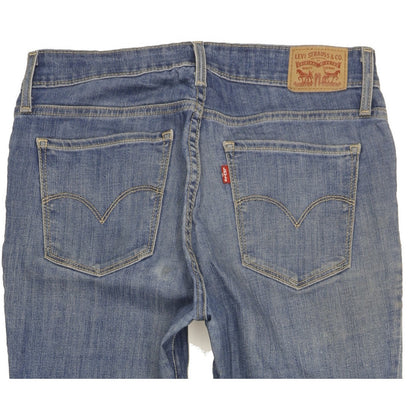 Levi's 712 Women Blue Straight Slim Jeans W30 L28