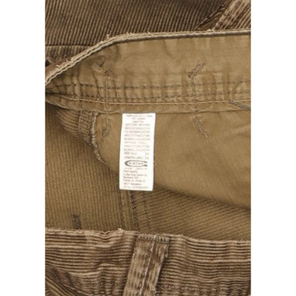 G-Star Elwood Men Brown Straight Regular Trousers W34 L34