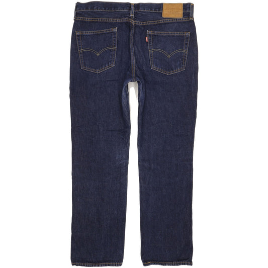 Levi's 514 Men Blue Straight Slim Jeans W34 L30