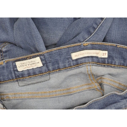 Levi's Mile Women Blue Skinny Slim Stretch Jeans W27 L24