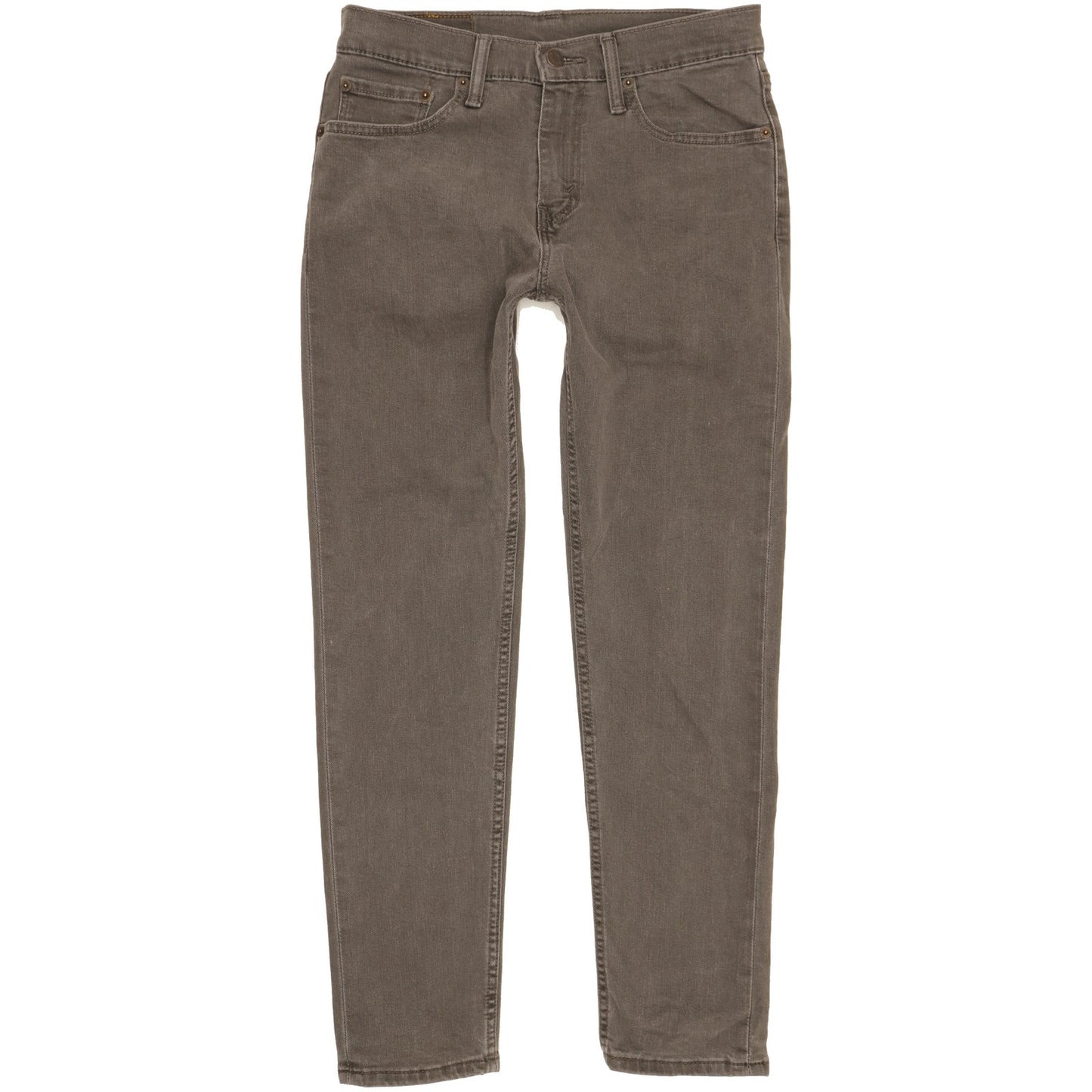 Levi's 512 Men Grey Tapered Slim Stretch Jeans W29 L28