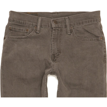 Levi's 512 Men Grey Tapered Slim Stretch Jeans W29 L28