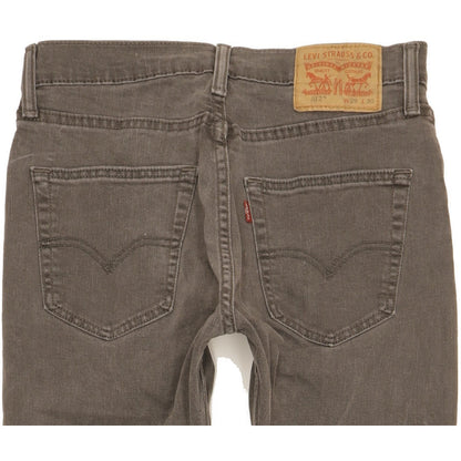 Levi's 512 Men Grey Tapered Slim Stretch Jeans W29 L28