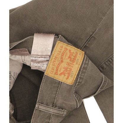 Levi's 512 Men Grey Tapered Slim Stretch Jeans W29 L28