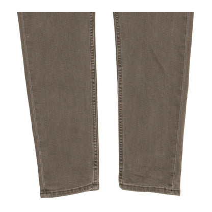 Levi's 512 Men Grey Tapered Slim Stretch Jeans W29 L28