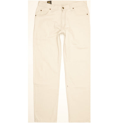 Lee Brooklyn Men Beige Straight Regular Jeans W34 L32