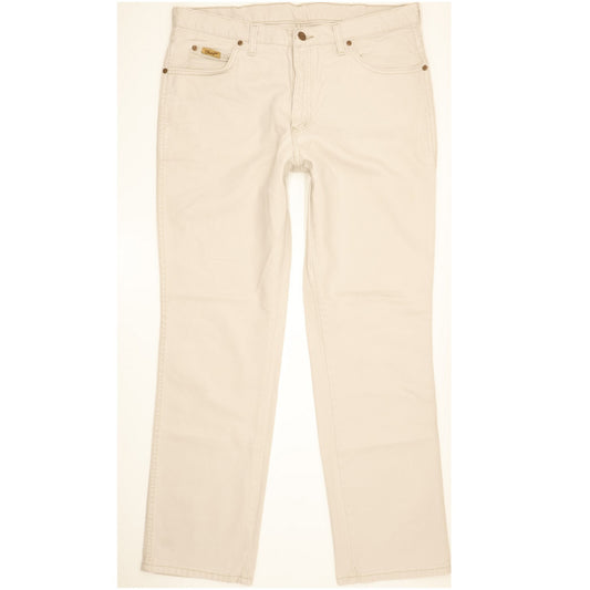 Wrangler Texas Men Beige Straight Regular Jeans W36 L32
