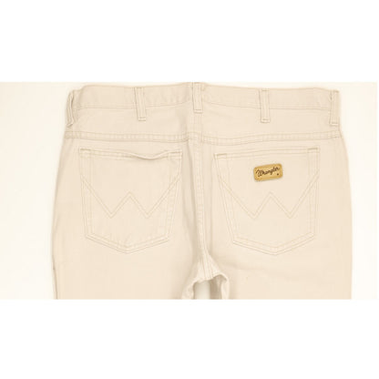 Wrangler Texas Men Beige Straight Regular Jeans W36 L32