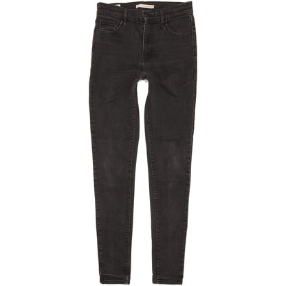 Levi's 720 Women Black Skinny Slim Stretch Jeans W29 L31