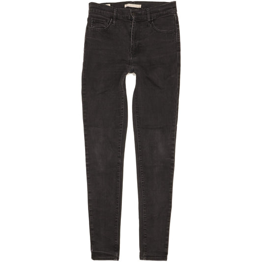 Levi's 720 Women Black Skinny Slim Stretch Jeans W29 L31