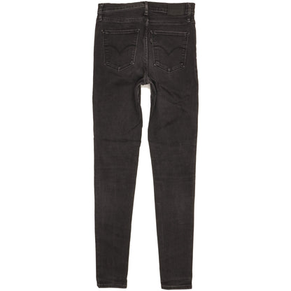 Levi's 720 Women Black Skinny Slim Stretch Jeans W29 L31