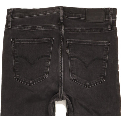 Levi's 720 Women Black Skinny Slim Stretch Jeans W29 L31