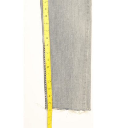 Levi's Men Blue Straight Slim Stretch Jeans W26 L28