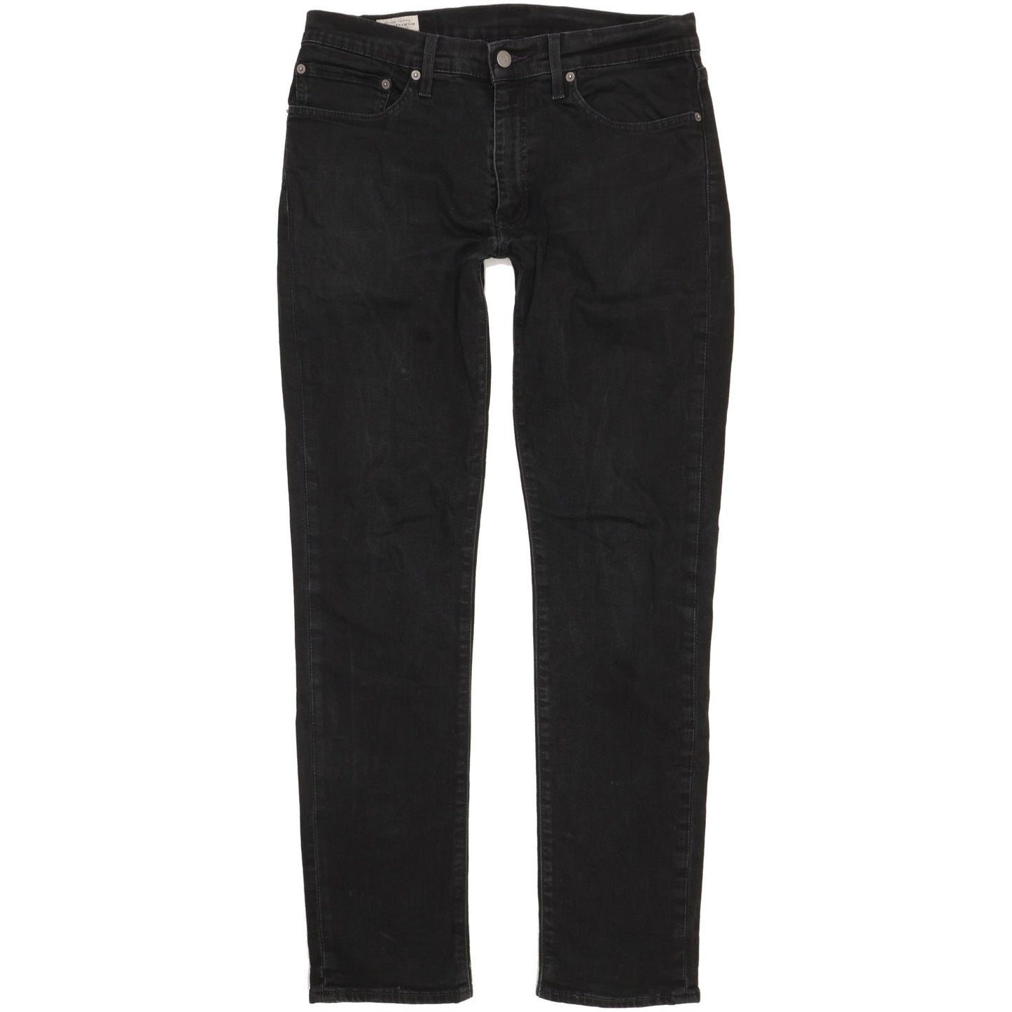 Levi's 511 Men Black Straight Slim Stretch Jeans W34 L33