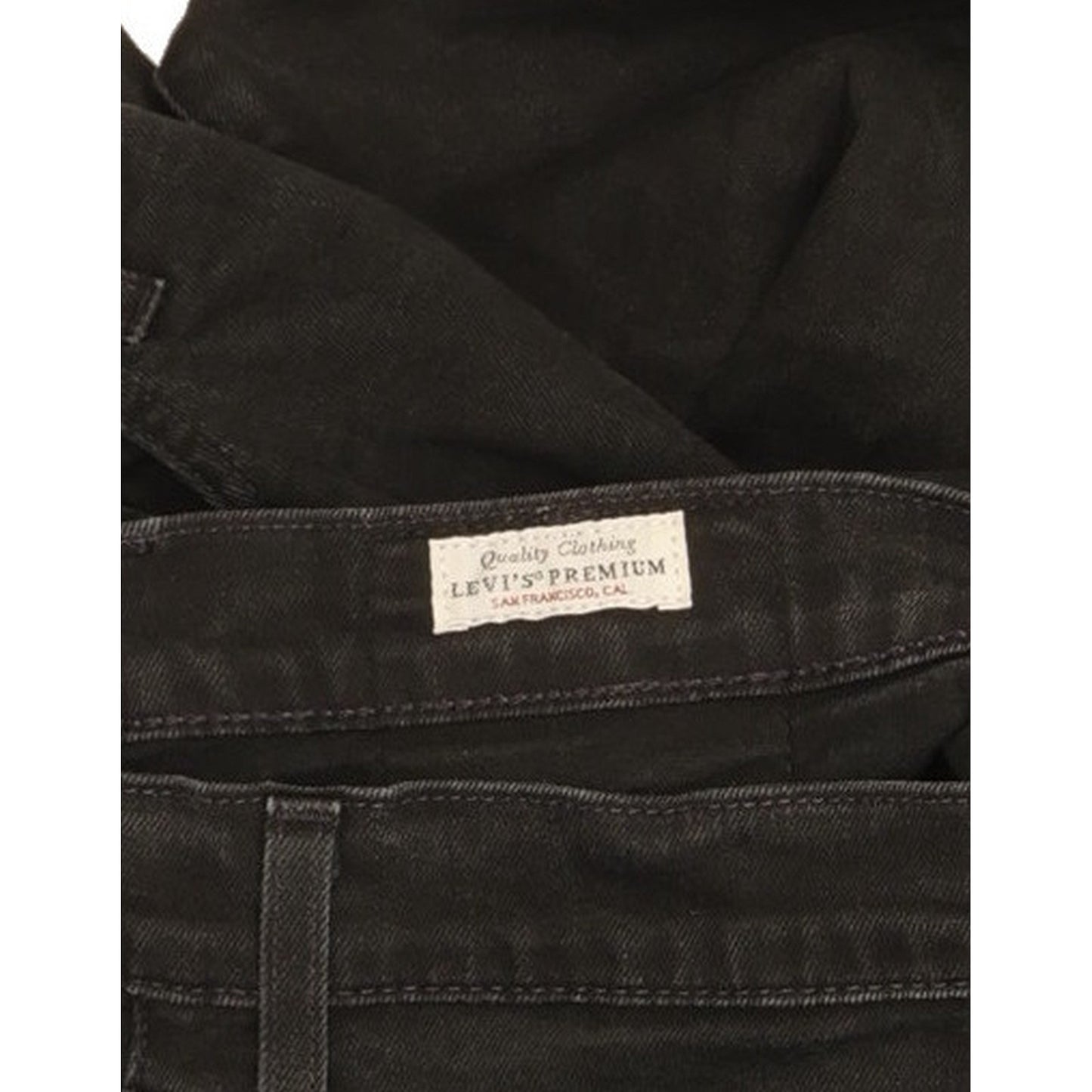 Levi's 511 Men Black Straight Slim Stretch Jeans W34 L33