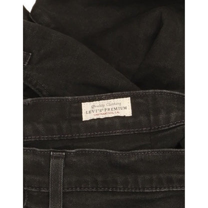 Levi's 511 Men Black Straight Slim Stretch Jeans W34 L33