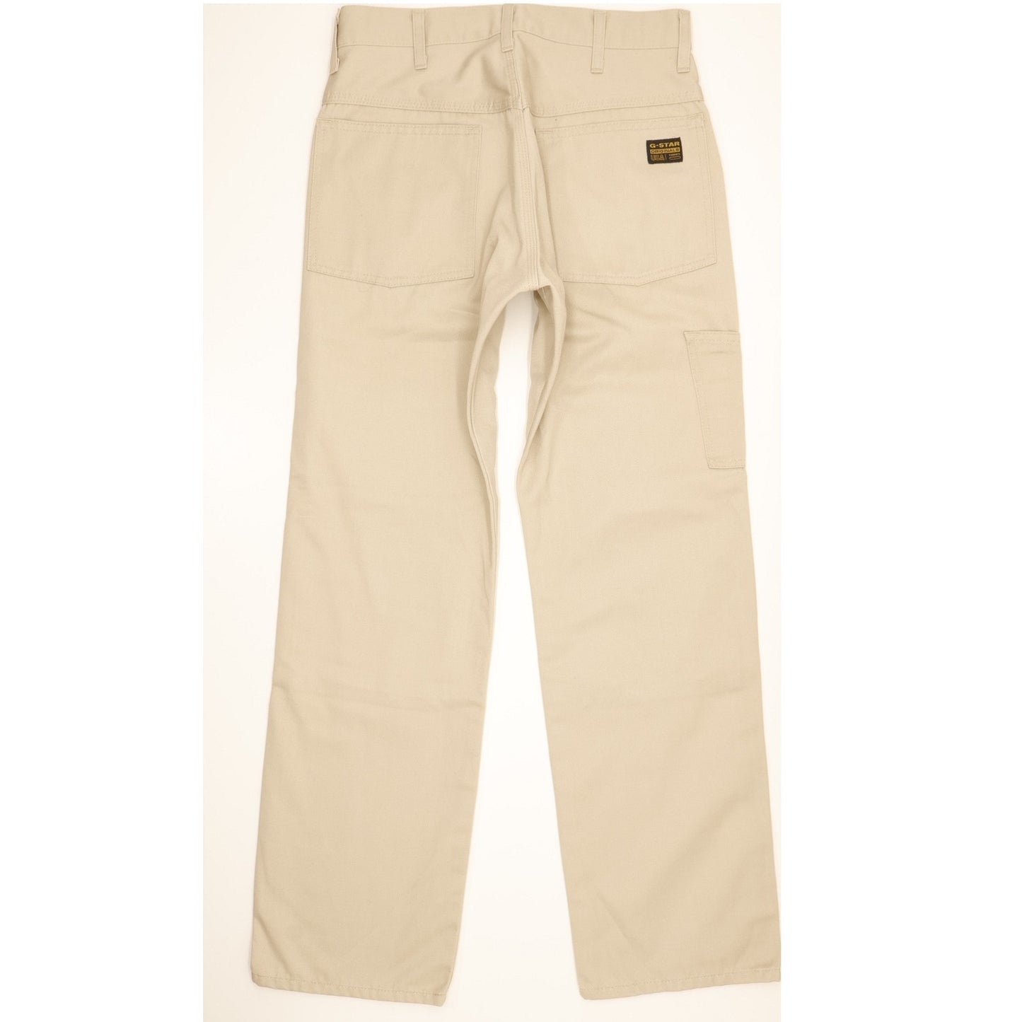G-Star Shorttcut Worker Men Beige Straight Regular Jeans W30 L31