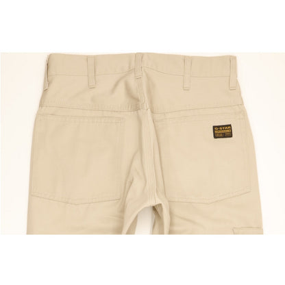 G-Star Shorttcut Worker Men Beige Straight Regular Jeans W30 L31