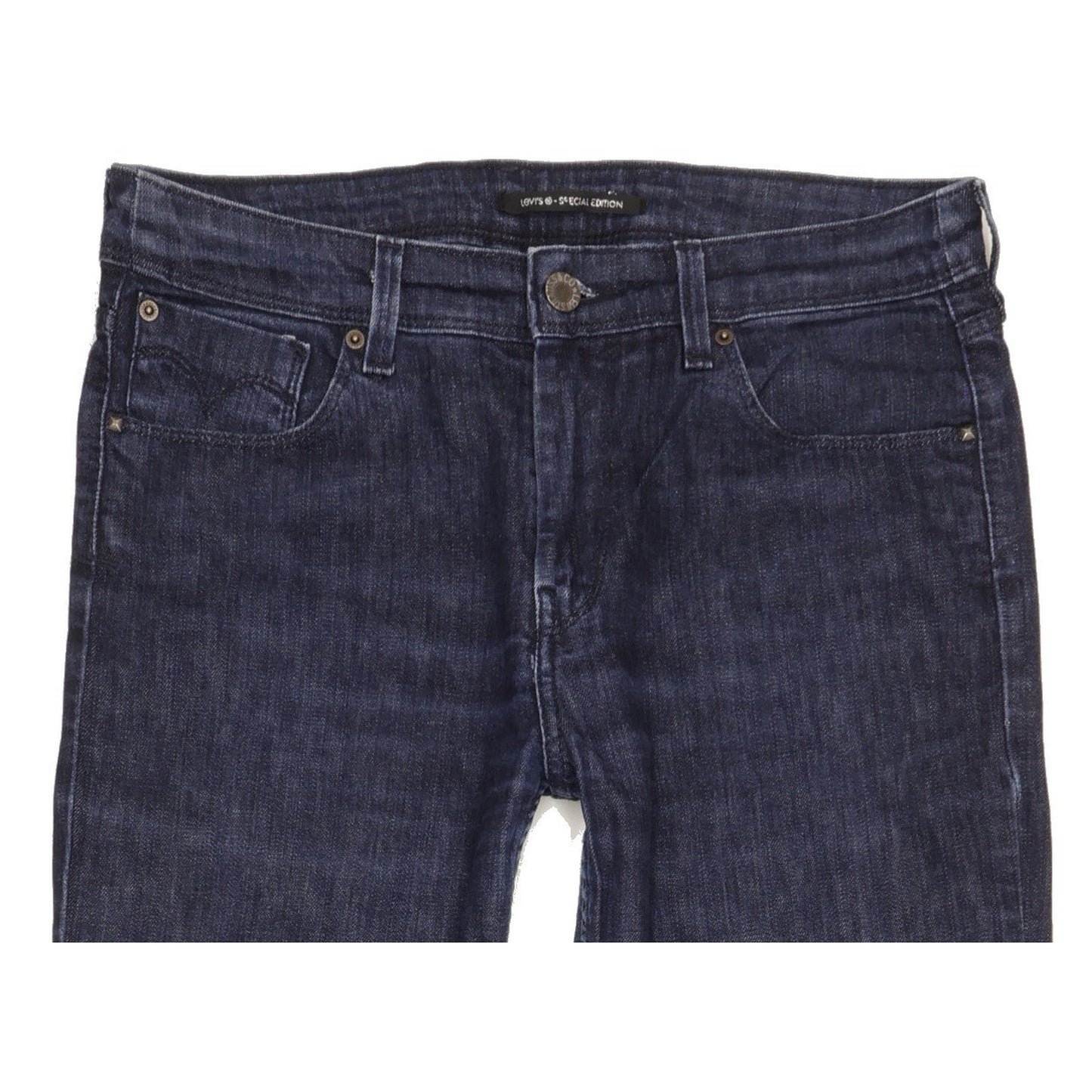 Levi's Women Blue Straight Regular Stretch Jeans W31 L33