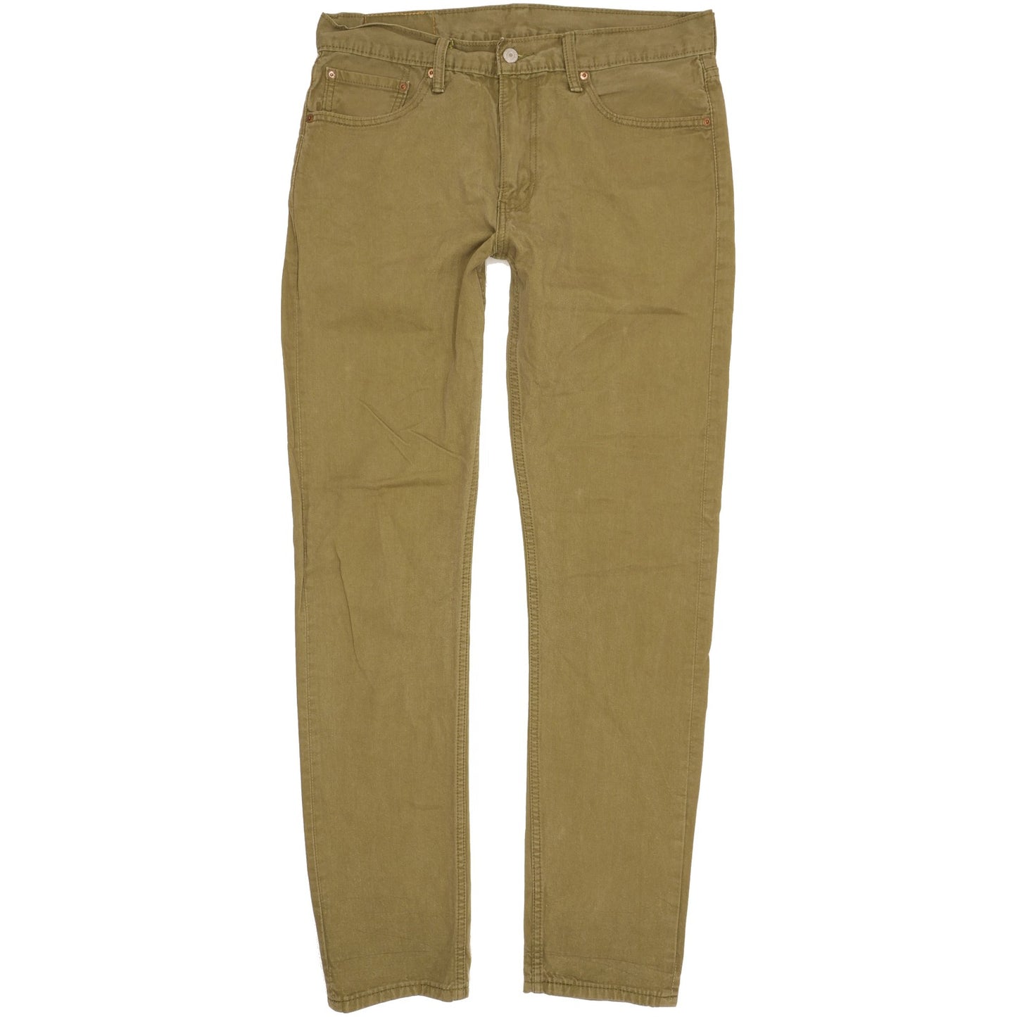 Levi's 508 Men Green Straight Slim Jeans W32 L33