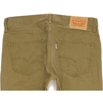 Levi's 508 Men Green Straight Slim Jeans W32 L33