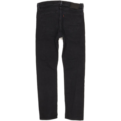 Levi's 510 Men Black Skinny Slim Stretch Jeans W32 L29