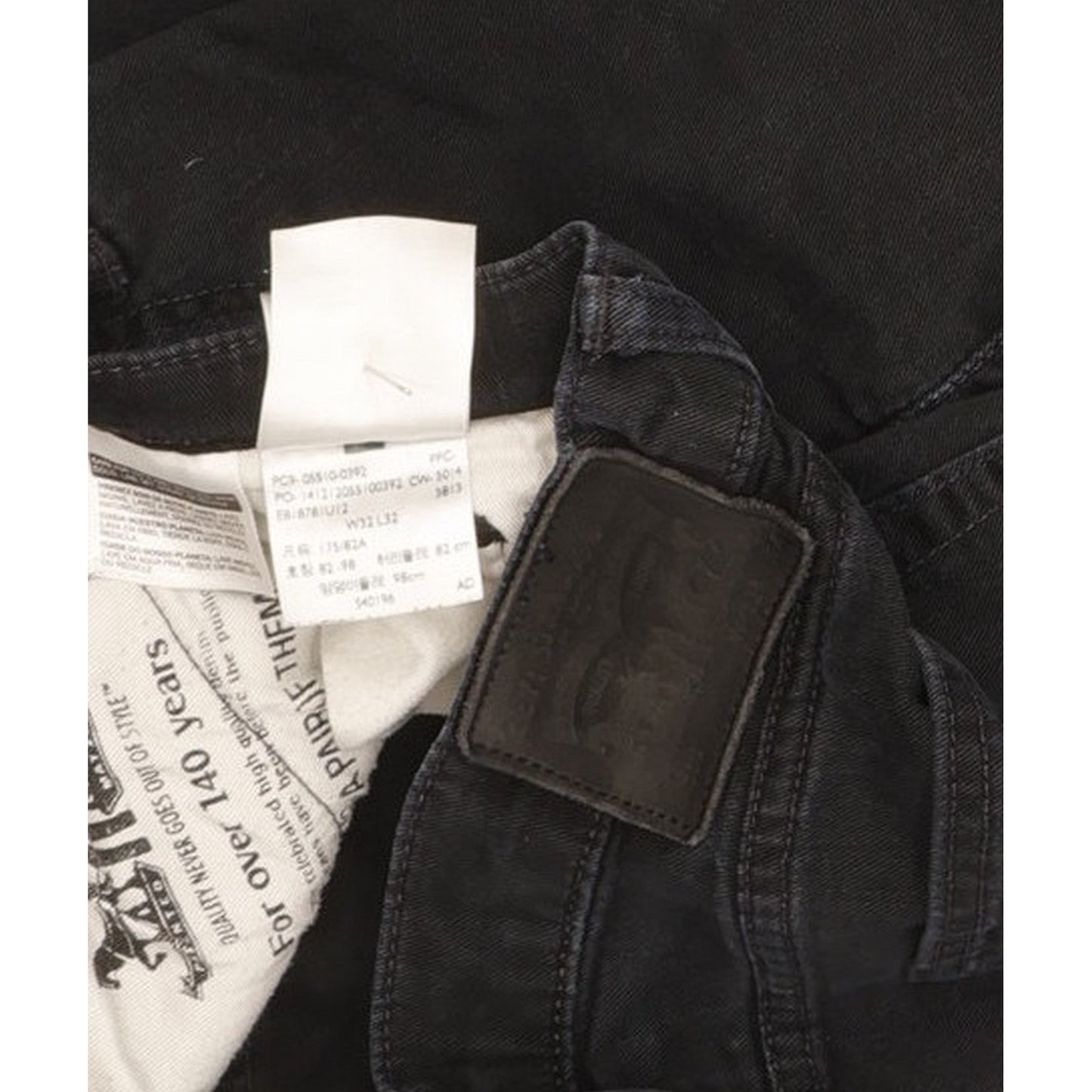 Levi's 510 Men Black Skinny Slim Stretch Jeans W32 L29