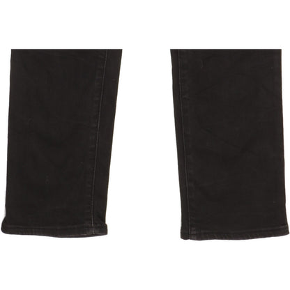 Levi's 712 Women Black Straight Slim Stretch Jeans W26 L33