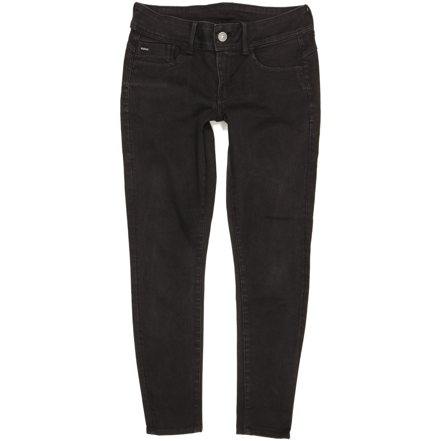 G-Star Lynn Women Black Skinny Slim Stretch Jeans W32 L29