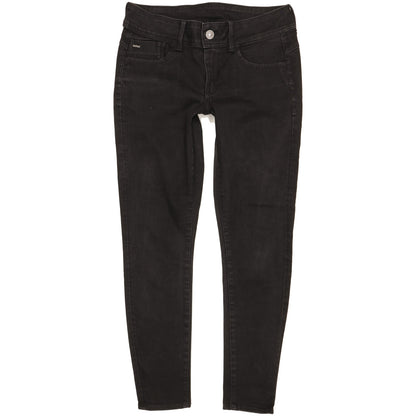 G-Star Lynn Women Black Skinny Slim Stretch Jeans W32 L29